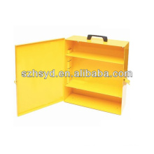 HS9721 Yellow Metal lock cabinet